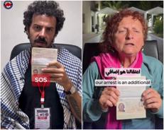 Domenico Centrone e Leonarda Alberizia - (Fermi immagine dai video pubblicati sl profilo Instagram della Flotilla)