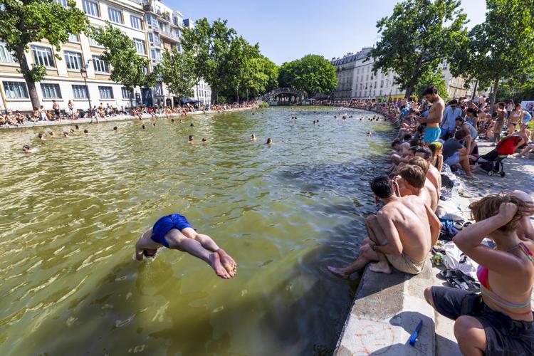Ondata di caldo in Francia - (Ipa)