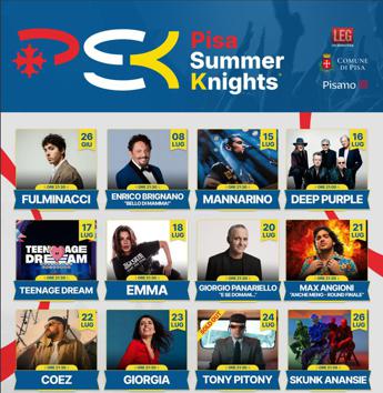 Il Pisa Summer Knights anticipa la programmazione all’inizio dell’estate