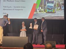 Trasporto Unico Abruzzese vince l’'Uitp Award 2026' - (Ufficio stampa)