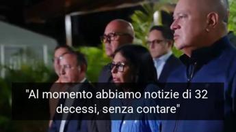 Terremoto in Venezuela, il primo bilancio del presidente Rodriguez: 