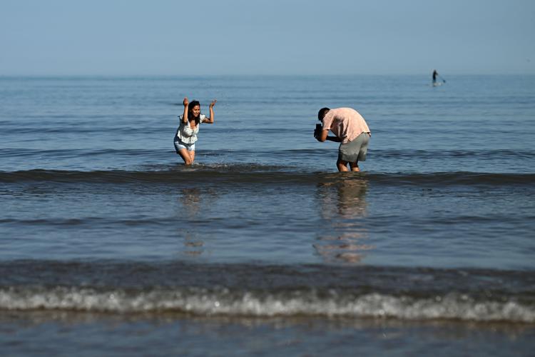 Coppia al mare - (Afp)