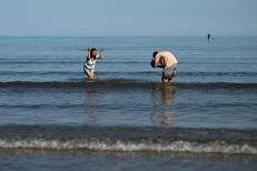 Coppia al mare - (Afp)