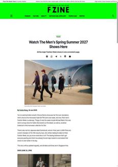 Singapore: Italian fashion takes center stage at Pitti Uomo and international fashion weeks.
