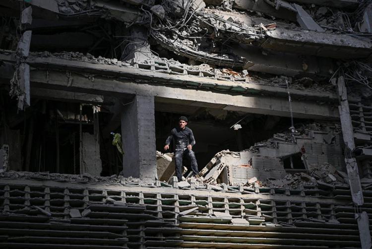 Macerie a Caracas - (Afp)