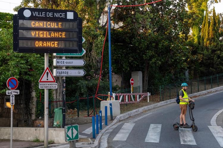 Caldo record in Francia - (Fotogramma)