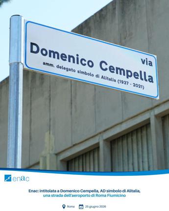 A Fiumicino una strada a Domenico Cempella, l’ad che tentò di salvare Alitalia