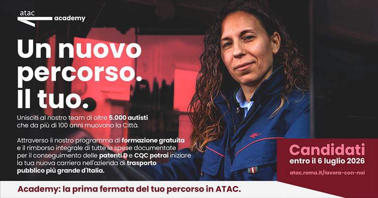 Atac lancia la prima Academy per diventare autisti - Atac