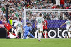 Una fase di Algeria-Austria - (Fotogramma)
