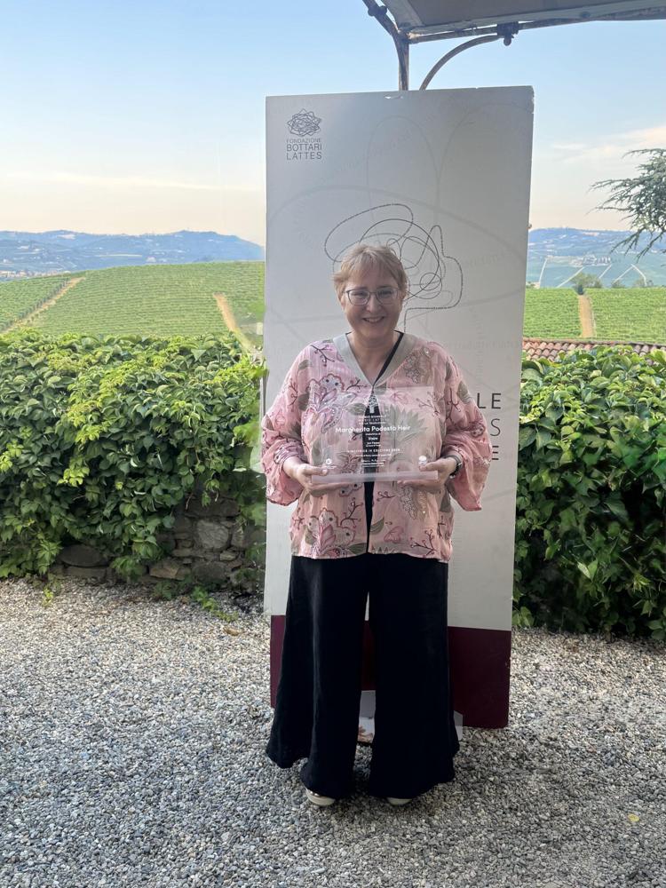 (La vincitrice Margherita Podestà Heir - Ufficio stampa del Premio Mario Lattes per la Traduzione)