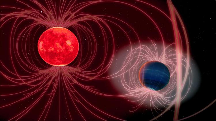 Scoperto per la prima volta un pianeta che influenza la sua stella