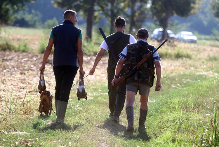Cacciatori nel Bresciano - Fotogramma/Ipa