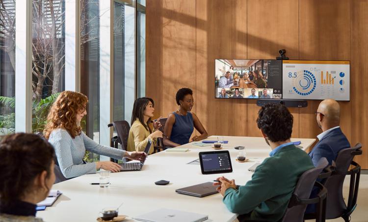 HP WXP e Poly Studio per la gestione IA delle sale riunioni