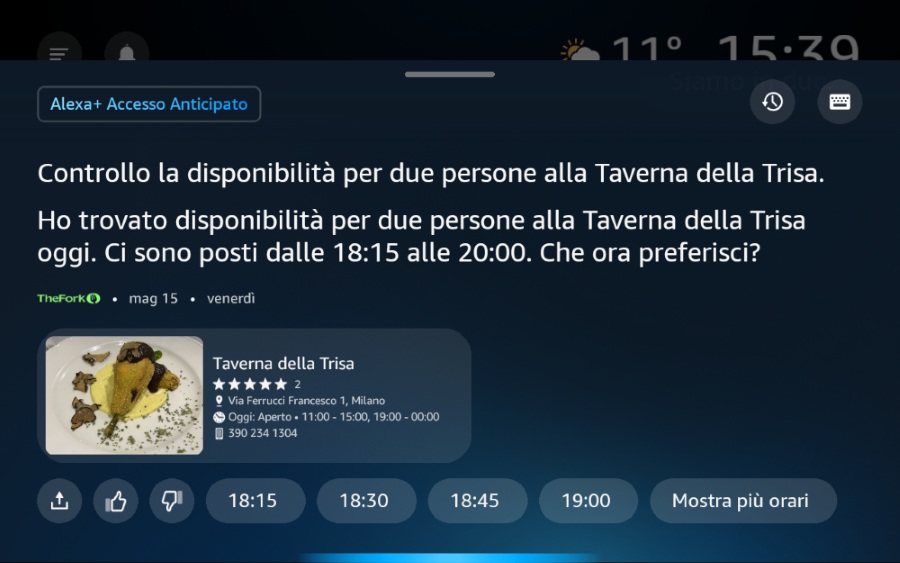 thefork on alexa 10 1 