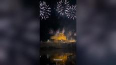 Castel Sant'Angelo, lo spettacolo della girandola 2026 - Video