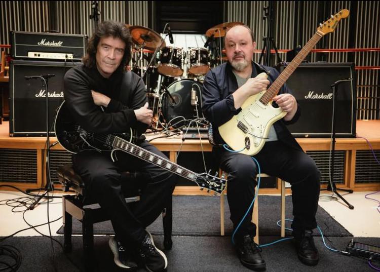 Steve Hackett (Genesis) e Steve Rothery (Marillion)
