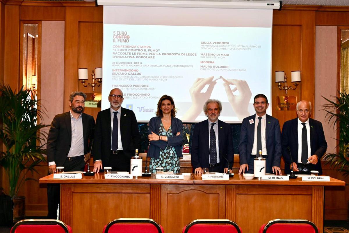 '5 euro contro il fumo', oltre 50mila firme raccolte