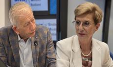 Angelo Raffaele Margiotta ed Elvira Serafini - (Ufficio stampa))