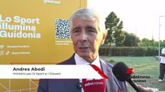 Abodi (Min. Sport e Giovani): 
