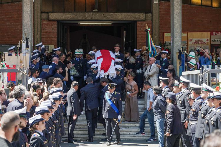 Funerale di Francesco Imprezzabile - (Ipa)