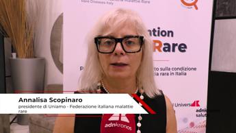 Malattie rare: Scopinaro (Uniamo), 'cresce accesso ai farmaci, il 95% approvato da Ema'