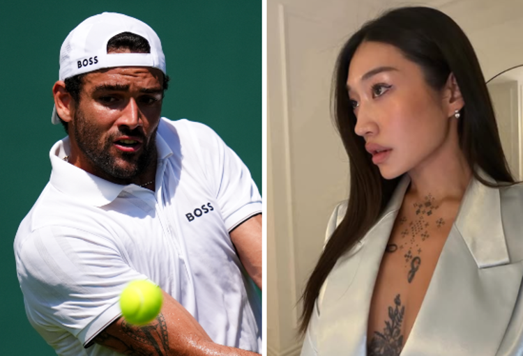 Matteo Berrettini e Peggy Gou - fotogramma/instagram