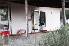 La casa dove è avvenuta la Strage di Altavilla - Fotogramma Ipa