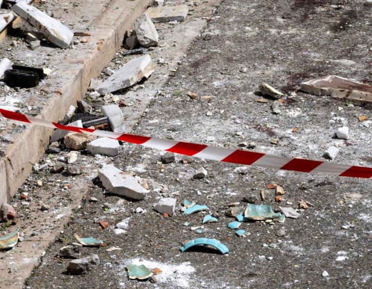 Monaco, il luogo dell'esplosione del pacco bomba - Fotogramma Ipa