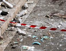 Monaco, il luogo dell'esplosione del pacco bomba - Fotogramma Ipa