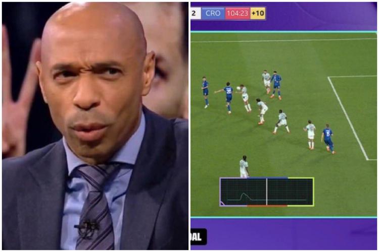 Thierry Henry e il gol annullato alla Croazia - X