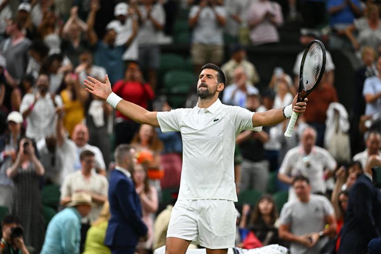 Novak Djokovic - Ipa/Fotogramma
