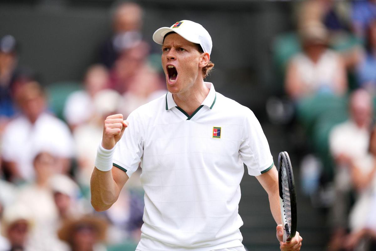 Sinner vola agli ottavi di Wimbledon battendo Brooksby in tre set