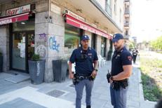 IL luogo dell'aggressione - (Ipa)