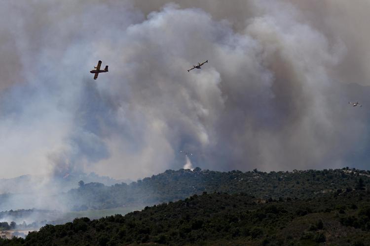 Incendio nei Pirenei - (Ipa)