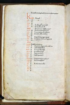 BML, Edili 121 c. 4v.  Calendario anno 813. Il 18 marzo (XV Kalendas) è annotato come Sol in Arietem (il vero equinozio solare), mentre il 21 marzo (XII Kalendas) reca l’indicazione Equinoctium del calendario in uso. - © Ministero della Cultura – Biblioteca Medicea Laurenziana.
