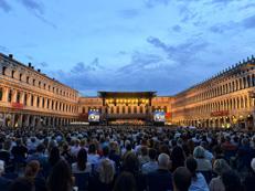 (Piazza San Marco durante il concerto 