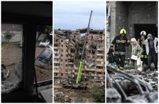 Attacco a Kiev - (Afp)