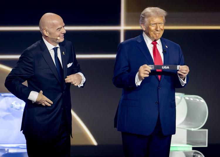Trump e Infantino - (Fotogramma)