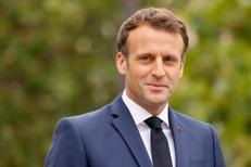 Il presidente francese Emmanuel Macron (Afp)