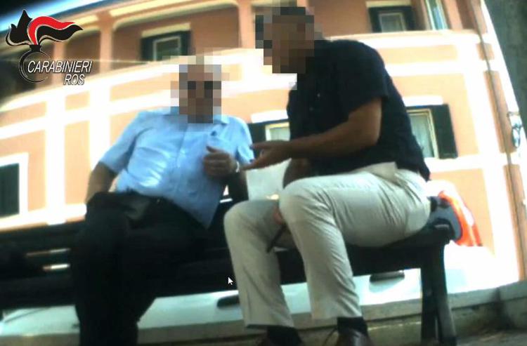 I due soggetti arrestati a Roma - Carabinieri