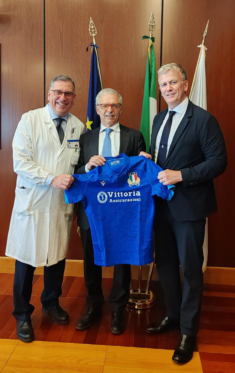 Da sx Andrea Urbani, Daniele Franco, Andrea Duodo. - Gemelli