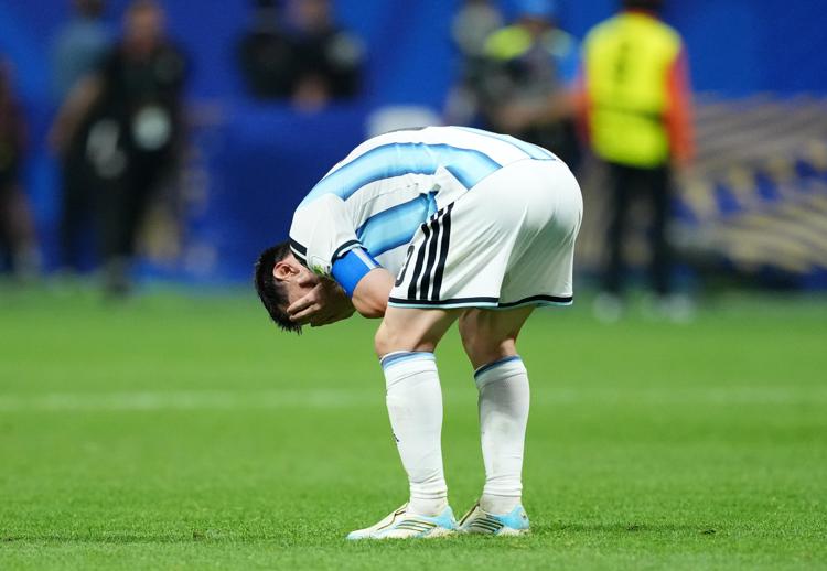 Le lacrime di Lionel Messi - Ipa/Fotogramma