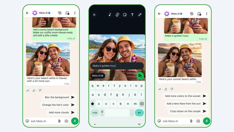Meta lancia Muse Image, l'IA per le foto in Instagram e WhatsApp