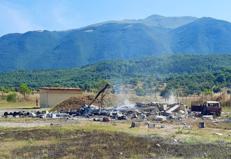 Macerie dopo l'esplosione a Rieti - Vigili del Fuoco