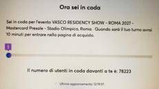 Vasco Rossi, assalto ai biglietti per il Giubileo 2027: 100mila in coda già nelle prevendite in anteprima