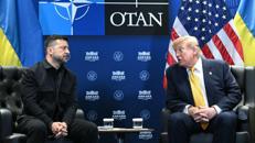 Donald Trump e Volodymyr Zelensky - (Afp)