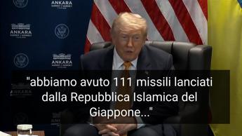 Trump e le gaffe al vertice Nato: Iran diventa Giappone e Zelensky è Putin - Video