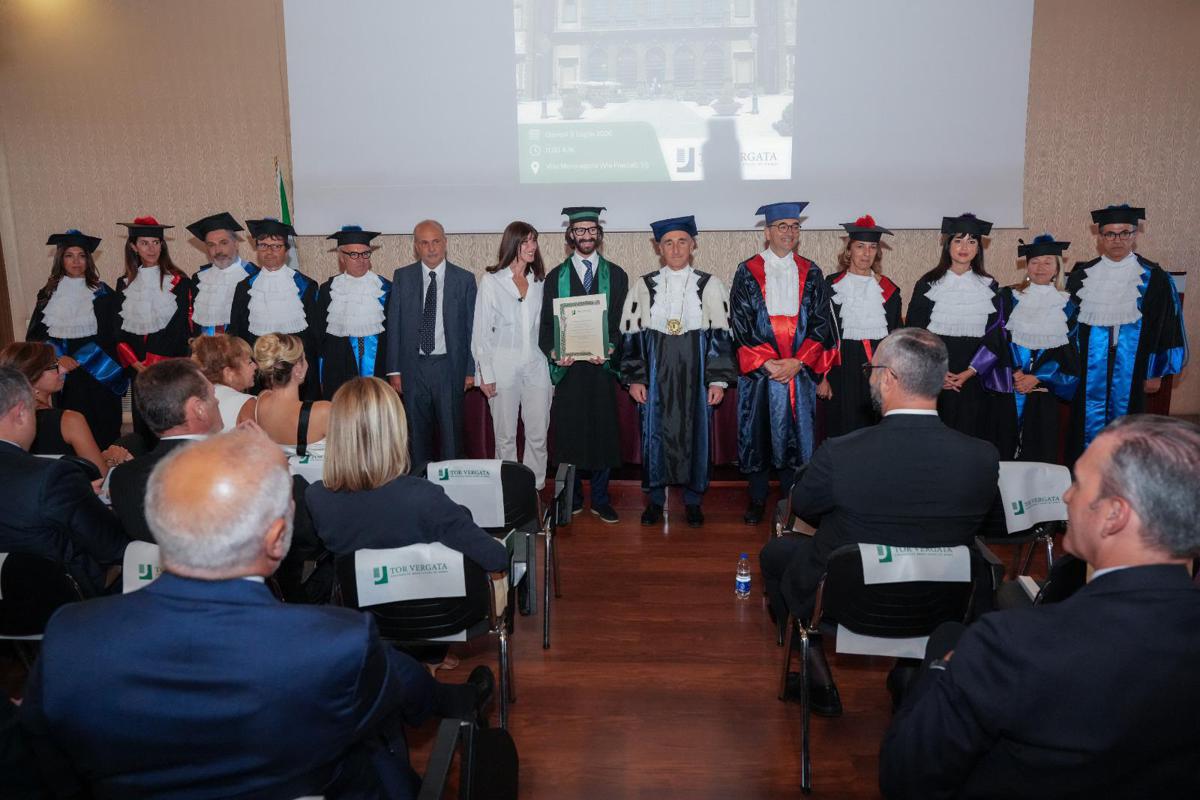 Università, a Leonardo Maria Del Vecchio la laurea honoris causa in Diritto innovazione tecnologica e sostenibilità