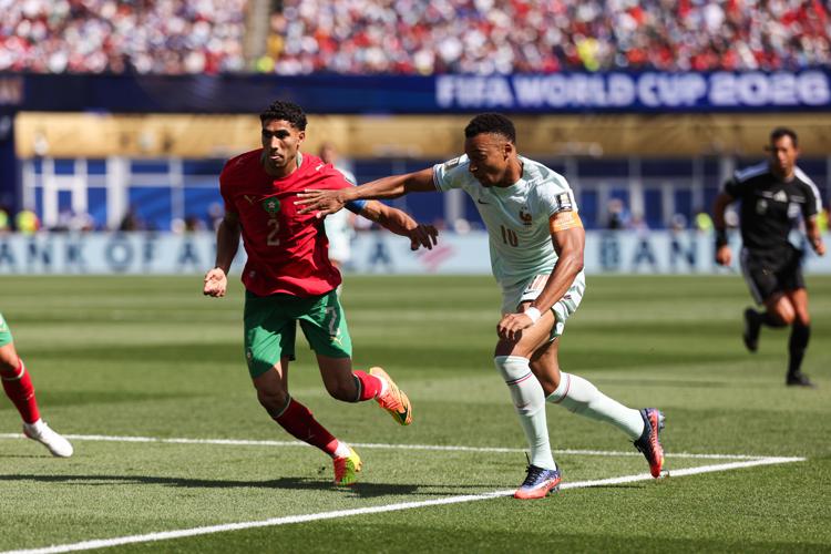 Mbappé e Haikimi - (Fotogramma)