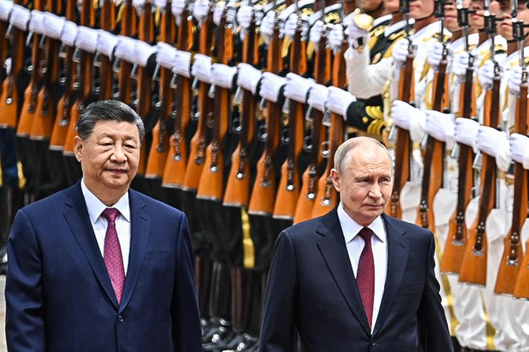 Xi Jinping e Vladimir Putin - Fotogramma Ipa